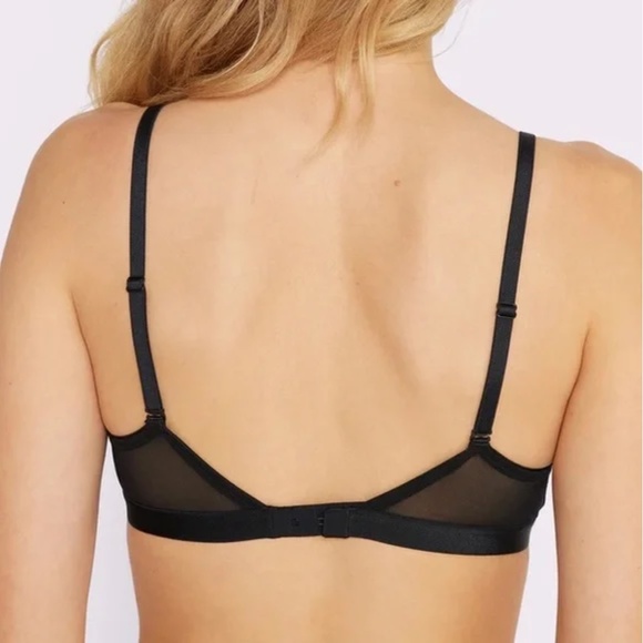 NWT Parade Silky Mesh Triangle Bralette Bra Size XS - Picture 2 of 5